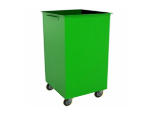 Контейнер для мусора ТБО-3 без крышки, на колесах Сталь 1,5 мм