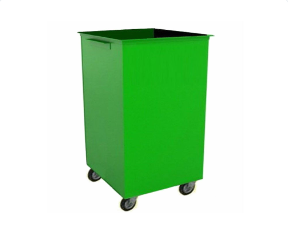 Контейнер для мусора ТБО-3 без крышки, на колесах Сталь 1,5 мм