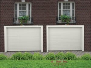 Ворота роллетные(Рольворота) Alutech ручные гаражные,въездные из профиля AR/77 размер ш2500xв1800мм