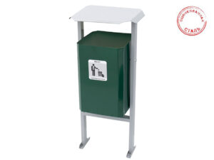 Урна ОЦИНКОВАННАЯ Эко 25 без пепельницы