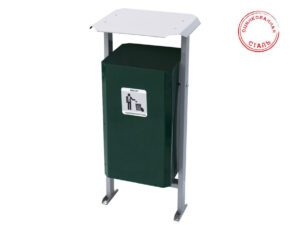 Урна ОЦИНКОВАННАЯ Эко 35 без пепельницы