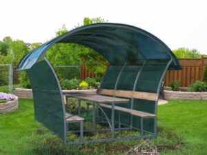 Беседка Астра Плюс 3м ЛЮКС оцинкованная