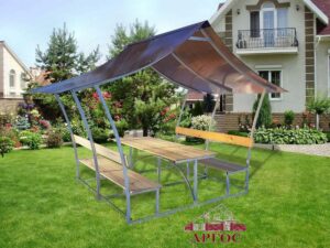 Беседка Большой Лотос 2м ЛЮКС оцинкованная