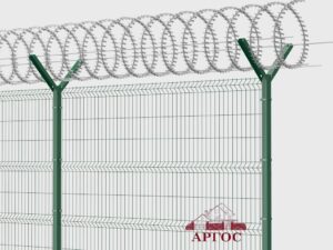 Y-образный навес для столбов под панель, колючую проволоку, егозу