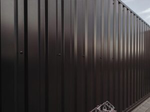 Профнастил МП20 односторонний глянец 0,4мм для забора, ворот, стен