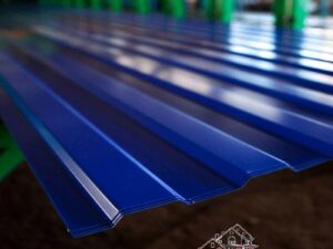 Профнастил С8 двусторонний глянец 0,40мм для забора, ворот, стен