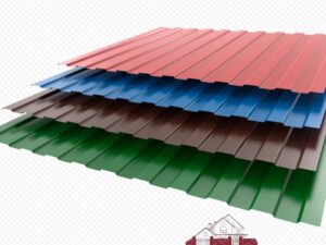 Профнастил С8 односторонний глянец 0,4мм для забора, ворот, стен